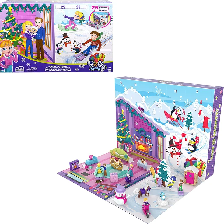 Mattel Polly Pocket Adventskalender 2021 – Bild 1
