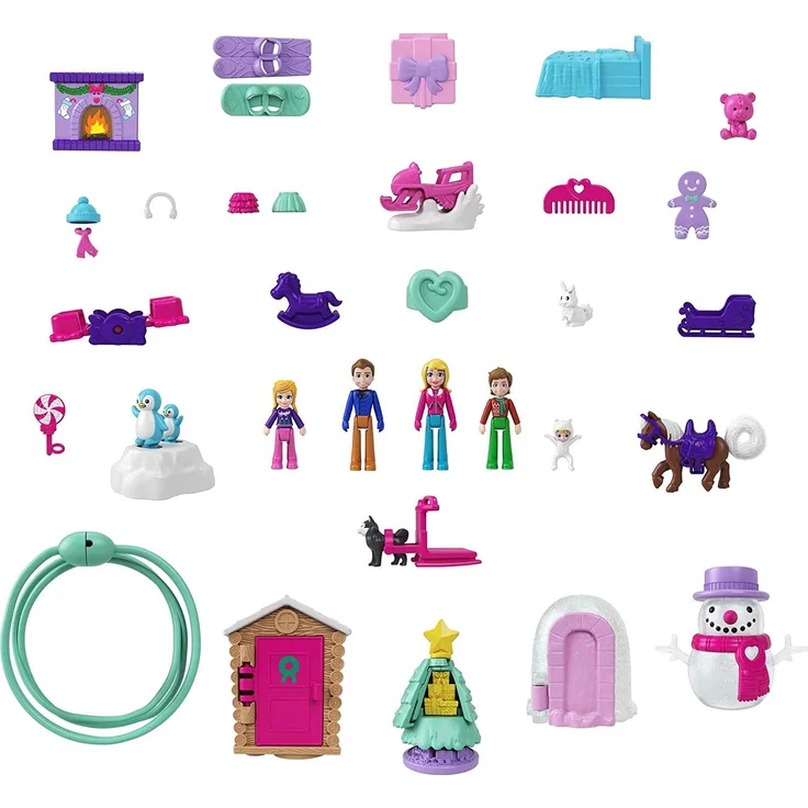 Mattel Polly Pocket Adventskalender 2021 – Bild 4