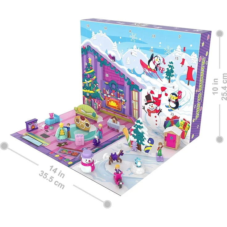 Mattel Polly Pocket Adventskalender 2021 – Bild 2