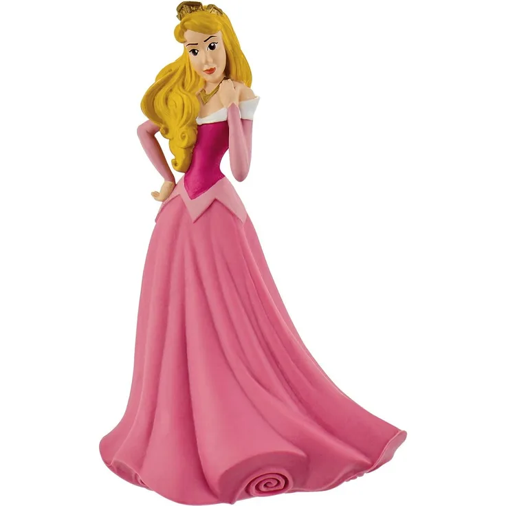 Bullyland 12885 - Spielfigur, Walt Disney Dornröschen Aurora, ca. 12 cm groß, liebevoll handbemalte Figur, PVC-frei, tolles Geschenk für Jungen und Mädchen zum fantasievollen Spielen