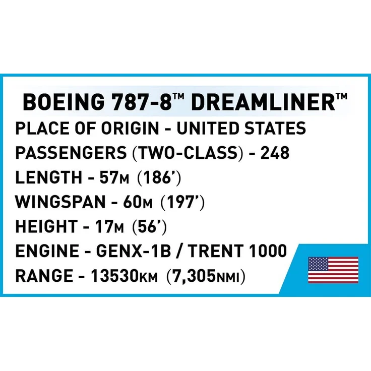 Cobi Boeing 787 Dreamliner – Bild 8