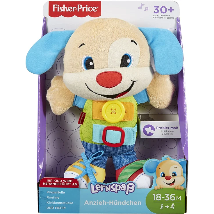 Fisher-Price FBP23 Mattel FBP23-Lernspaß Anzieh-Hündchen – Bild 10