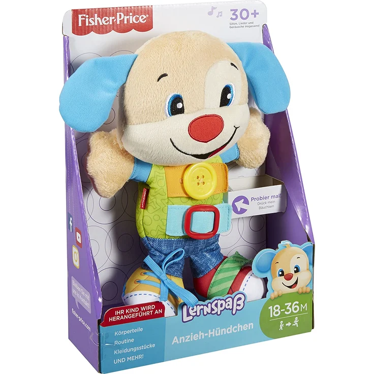 Fisher-Price FBP23 Mattel FBP23-Lernspaß Anzieh-Hündchen – Bild 9