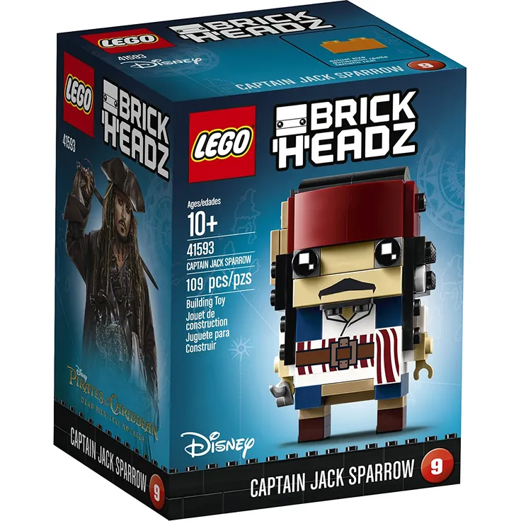 LEGO Brickheadz 41593 - Captain Jack Sparrow, Piratengeschenk