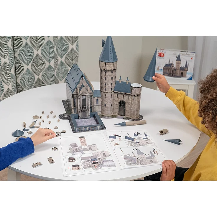 Ravensburger 11259 'Harry Potter Hogwarts Schloss - Die Große Halle' 3D Puzzle, 540 Teile, ab 10 Jahren – Bild 7