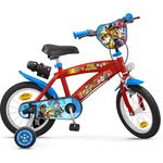 Nickelodeon Paw Patrol, Jungen - Fahrrad, 14 Zoll, Blau, Rot