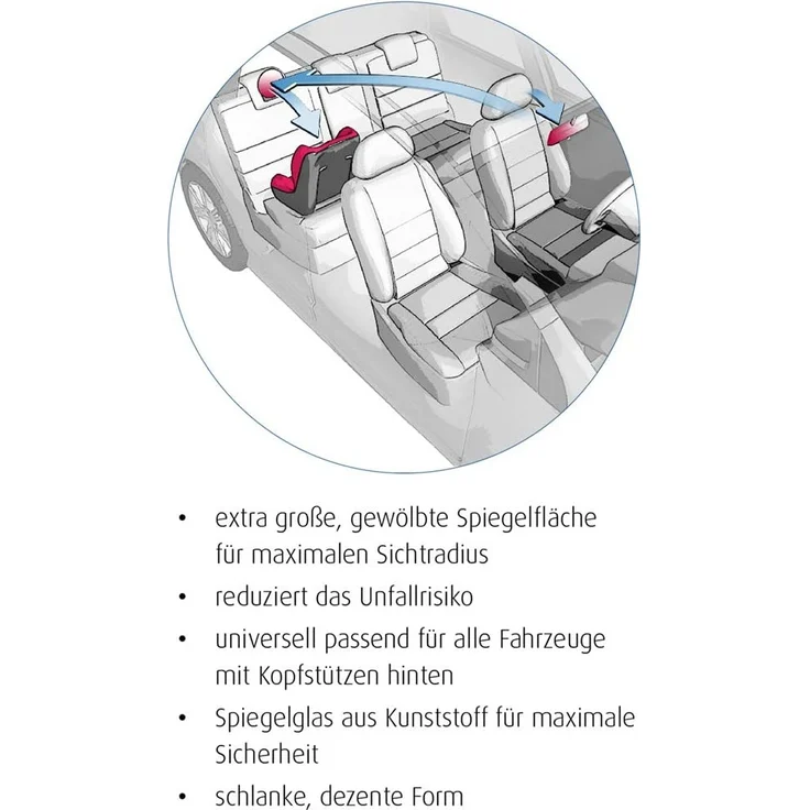 reer Sicherheitsspiegel Ø 175 mm – Bild 2