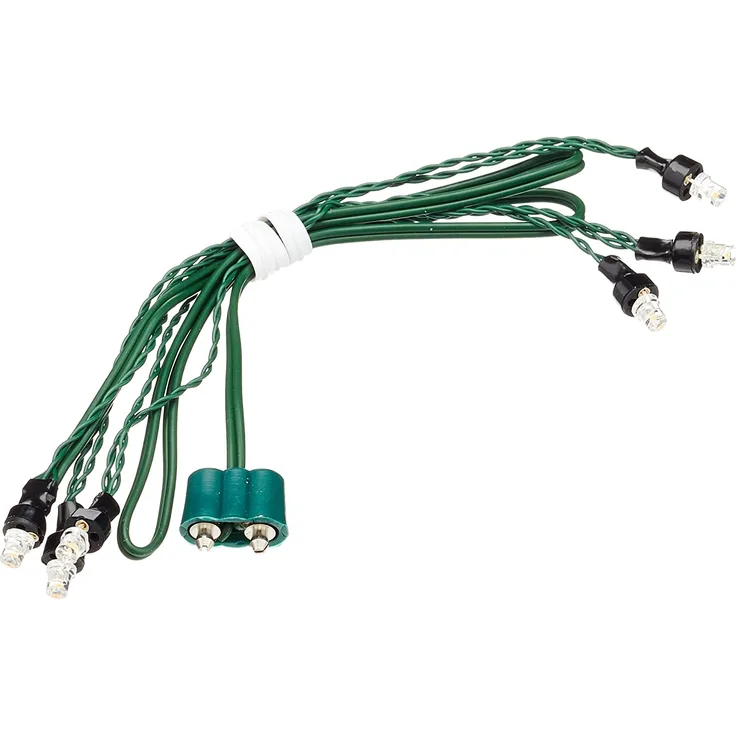 Kahlert Licht 69356 LED-Lichterkette, 3.5 V, schwarz, transparent