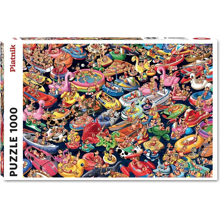 Piatnik 5519 Francois Ruyer Badespaß 1000 Teile Puzzle