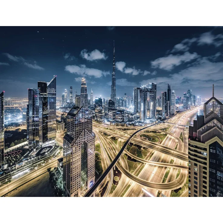 Ravensburger Puzzle 2000 Teile Sicht auf Dubai – Bild 2