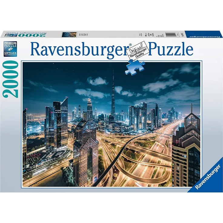 Ravensburger Puzzle 2000 Teile Sicht auf Dubai – Bild 1