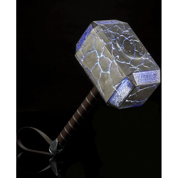 Thor: Love and Thunder Marvel Legends Rollenspiel-Replik 1/1 Mighy Thor Elektronischer Hammer Mjolnir 49 cm – Bild 11