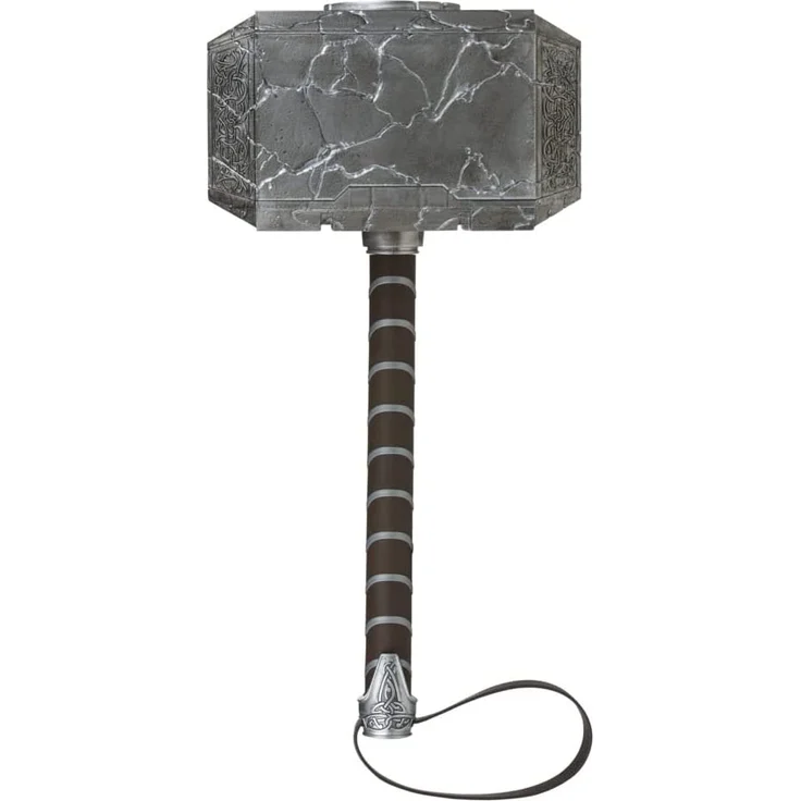 Thor: Love and Thunder Marvel Legends Rollenspiel-Replik 1/1 Mighy Thor Elektronischer Hammer Mjolnir 49 cm – Bild 3