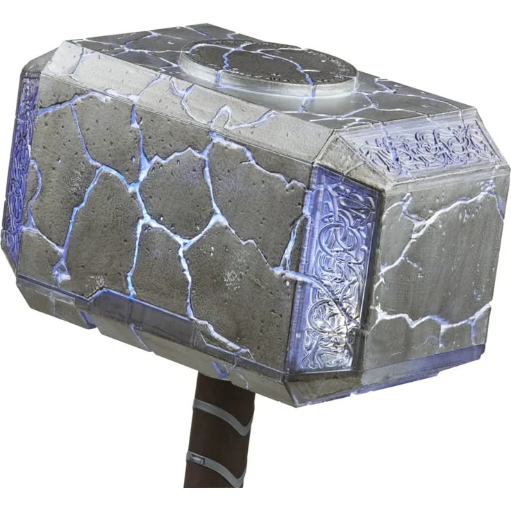 Thor: Love and Thunder Marvel Legends Rollenspiel-Replik 1/1 Mighy Thor Elektronischer Hammer Mjolnir 49 cm – Bild 5