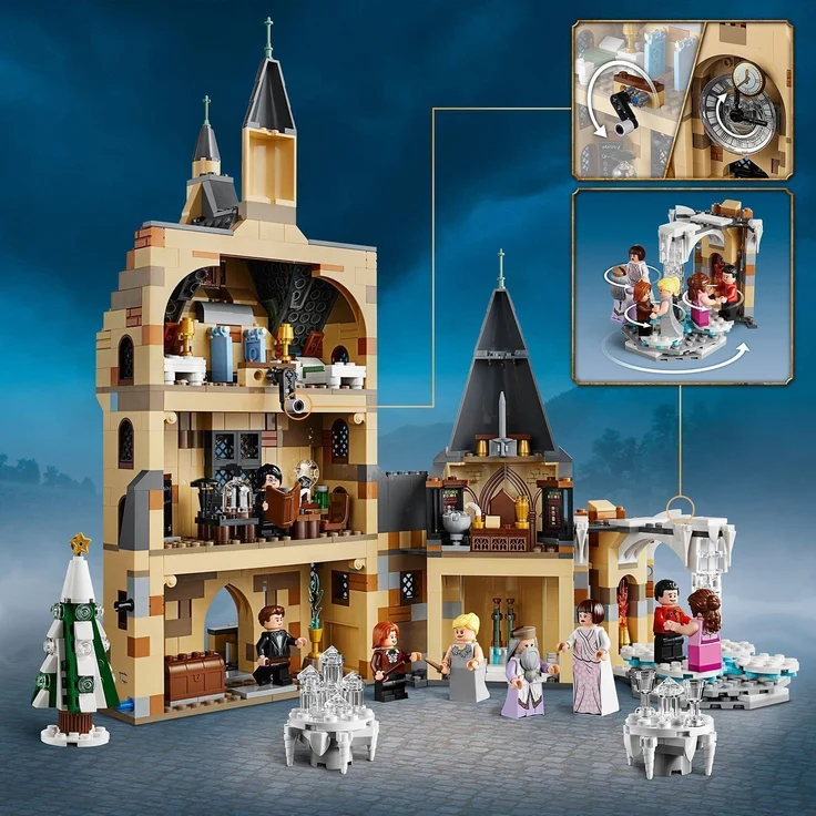 LEGO Harry Potter 75948 'Hogwarts Uhrenturm', 922 Teile, ab 9 Jahren – Bild 3