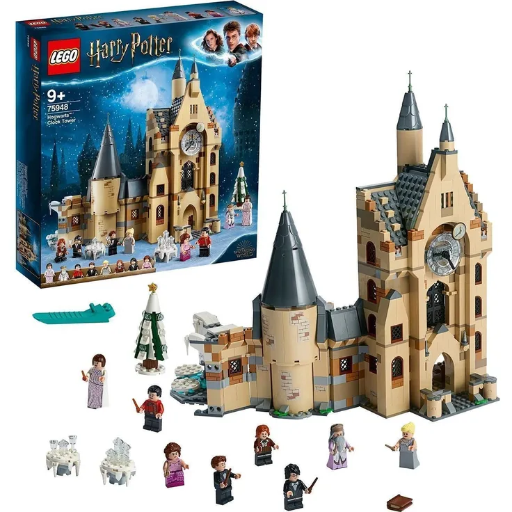 LEGO Harry Potter 75948 'Hogwarts Uhrenturm', 922 Teile, ab 9 Jahren