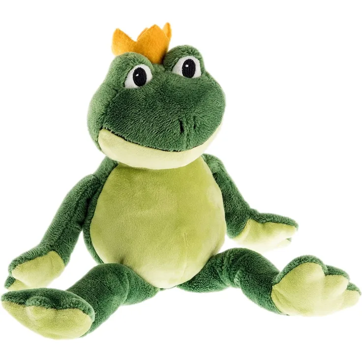 Schaffer 5481 Charles Plüsch Frosch, grün, 25 cm