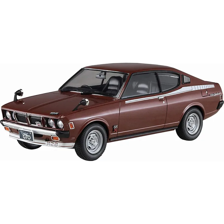 Hasegawa 020400 1/24 Mitsubishi Galant GTO 2000GSR Späte Version Modellbausatz, verschieden
