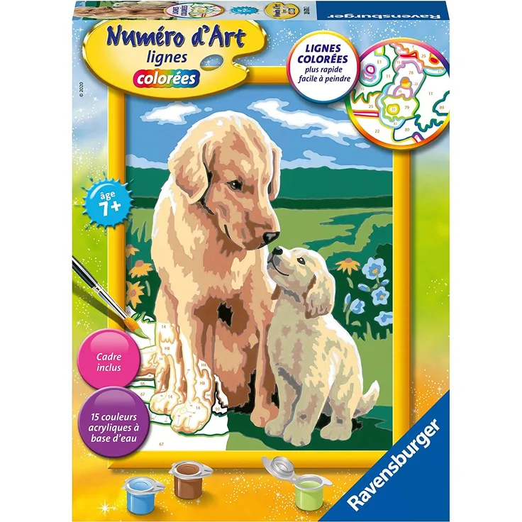 Ravensburger 4005556286782 Numéro d'art - Moyen - Amour maternel Kreativ (französisch)