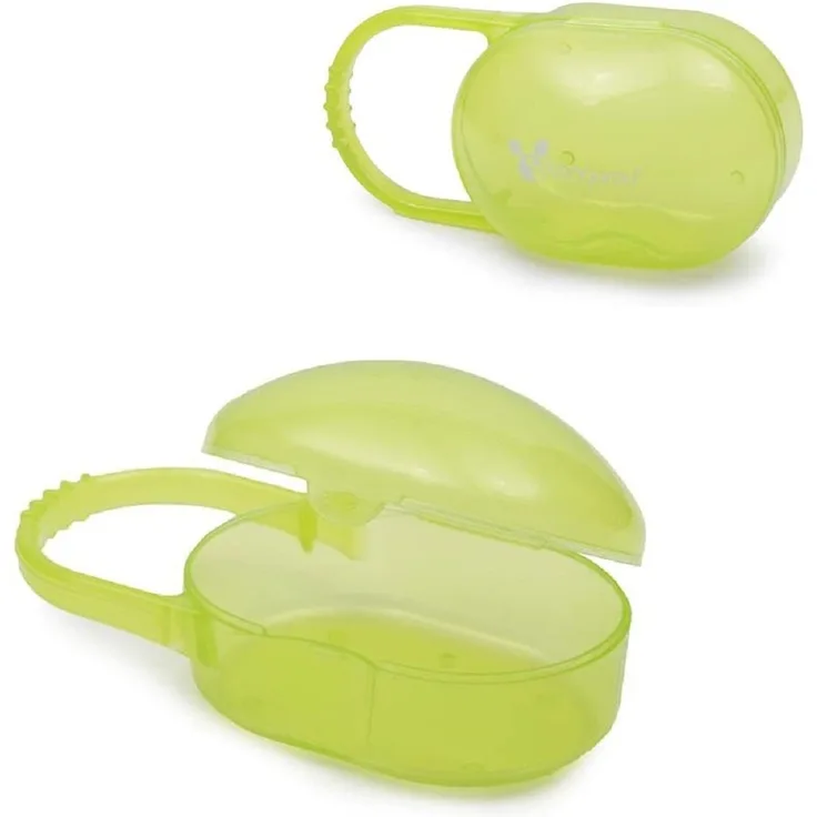 Cangaroo Schnullerbehälter P1139, Schnullerbox grün, PP, BPA-frei, ab Geburt