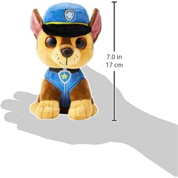 TY 41208 Bee Maya 41208-Paw Patrol, Chase mit Glitzer Augen, 15 cm, Braun – Bild 6