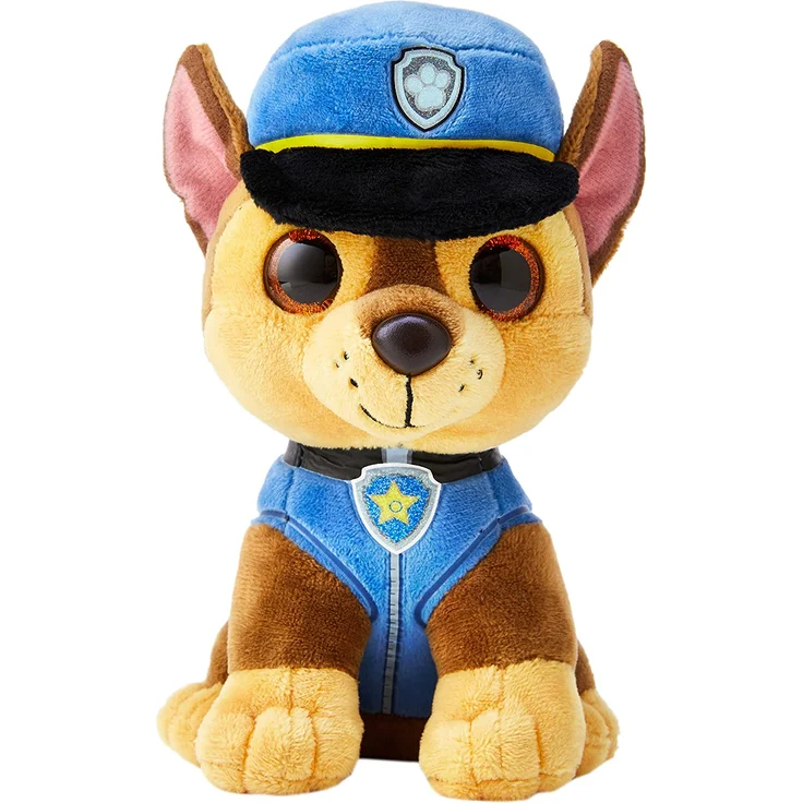 TY 41208 Bee Maya 41208-Paw Patrol, Chase mit Glitzer Augen, 15 cm, Braun – Bild 1