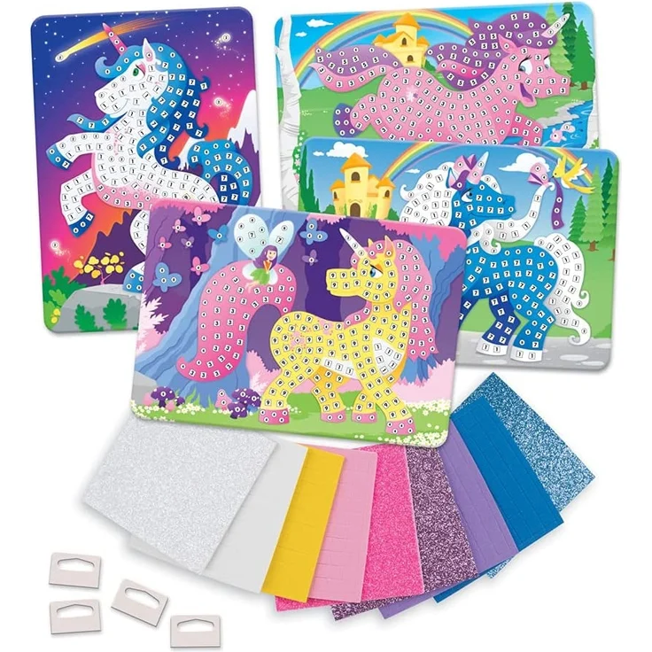 Sticky Mosaics Glitzer-Einhorn – Bild 2