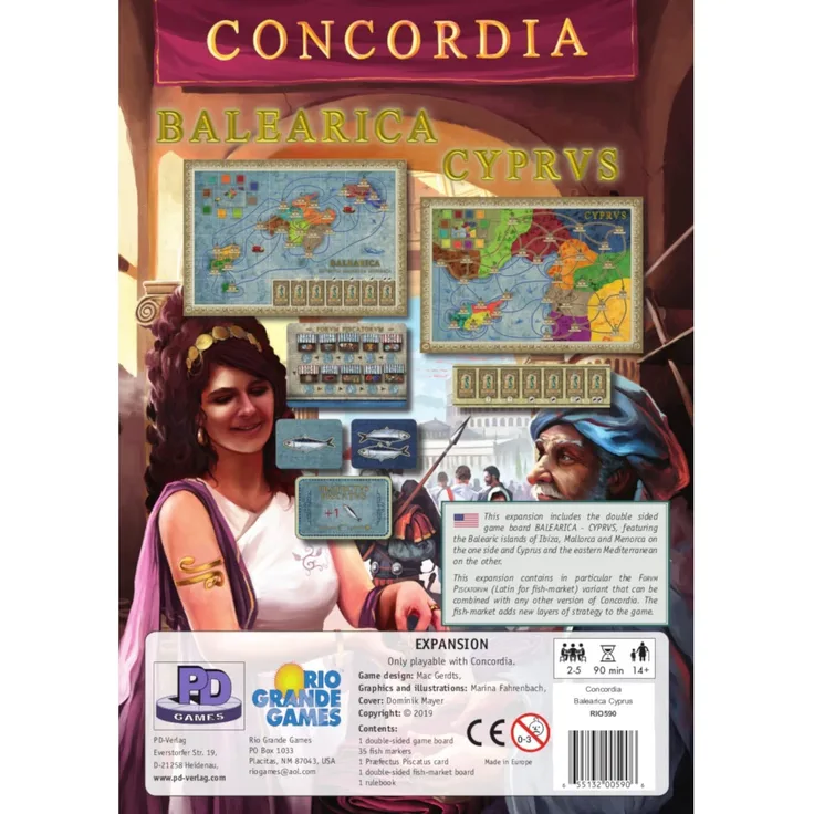 Concordia: Balearica - Cyprus (Erw. )