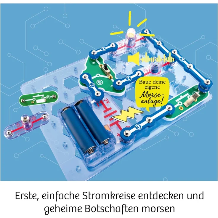 KOSMOS 620530 Easy Elektro - Light. Erste elektrische Stromkreise. Spielerisch die Elektrizität entdecken. Experimentierkasten zu Elektrotechnik. – Bild 4