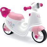 Smoby – Corolle – Tritor Scooter – für Kinder ab 18 Monaten – leise Räder – Spielzeugkiste – integrierter Puppenständer – 721004