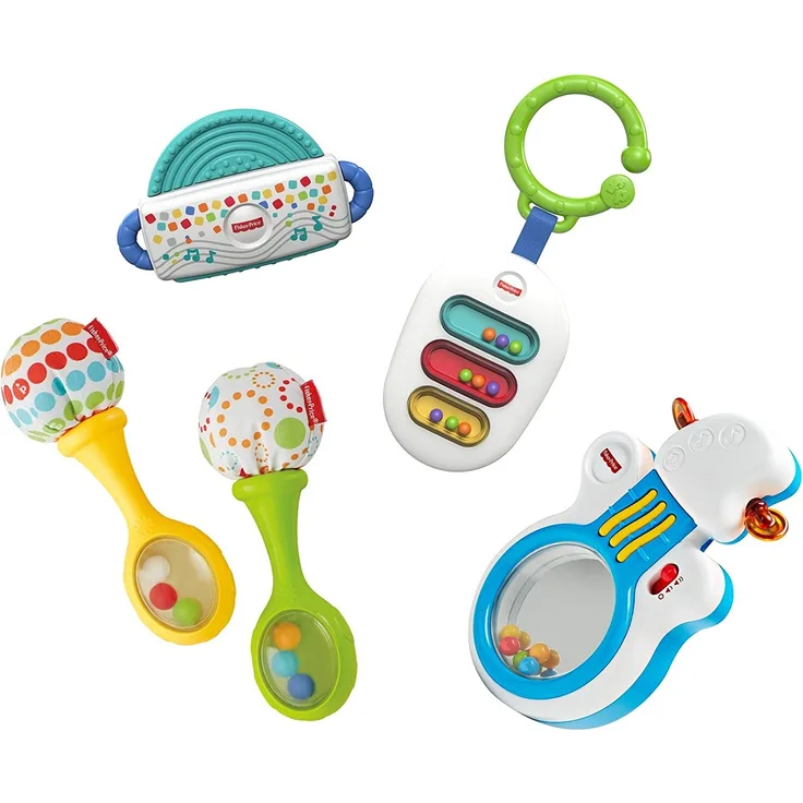 Fisher-Price – Pack Musik Rasseln (Mattel ffv62)