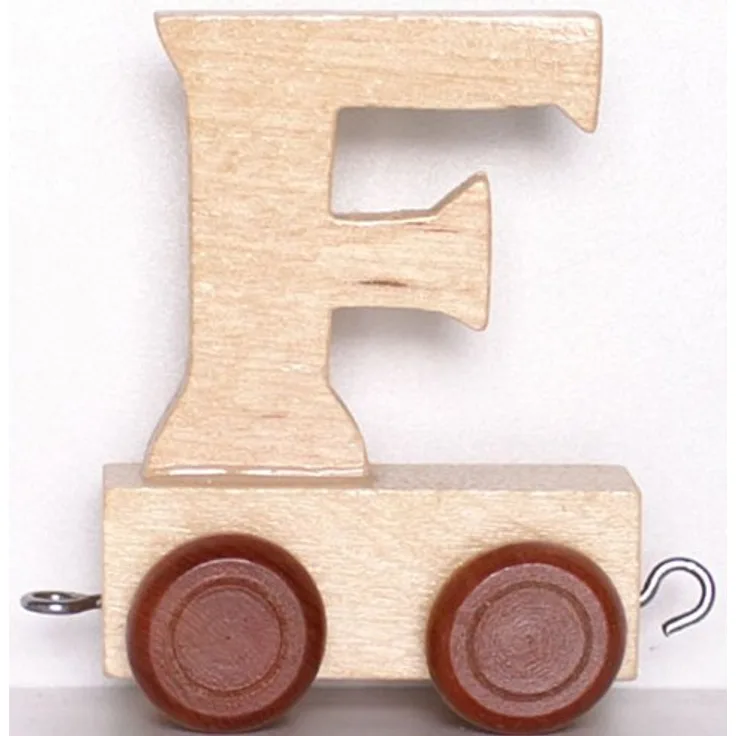 Personalisierbar namenszug Buchstabenzug holzzug Ein ideales Geschenk zur Geburtstag oder Taufgeschenk (Buchstabenzug F)