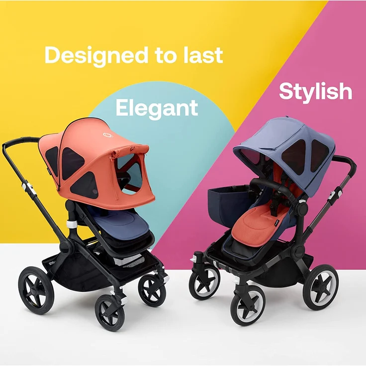 Bugaboo Doppel-Komfort wendbare Sitzauflage Tannengrün – Bild 4