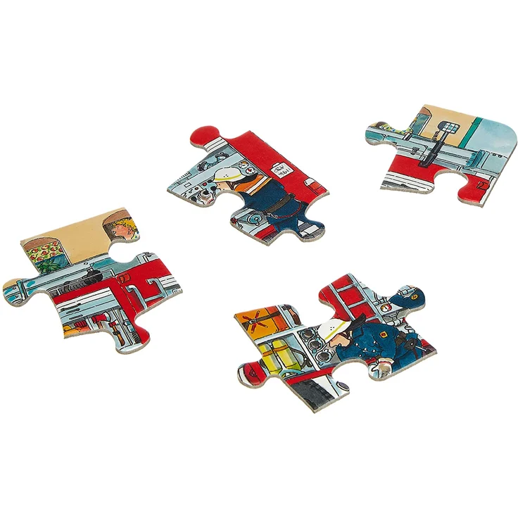 Ravensburger Puzzle - Rahmenpuzzle - Mein Feuerwehrauto, 15 Teile – Bild 3