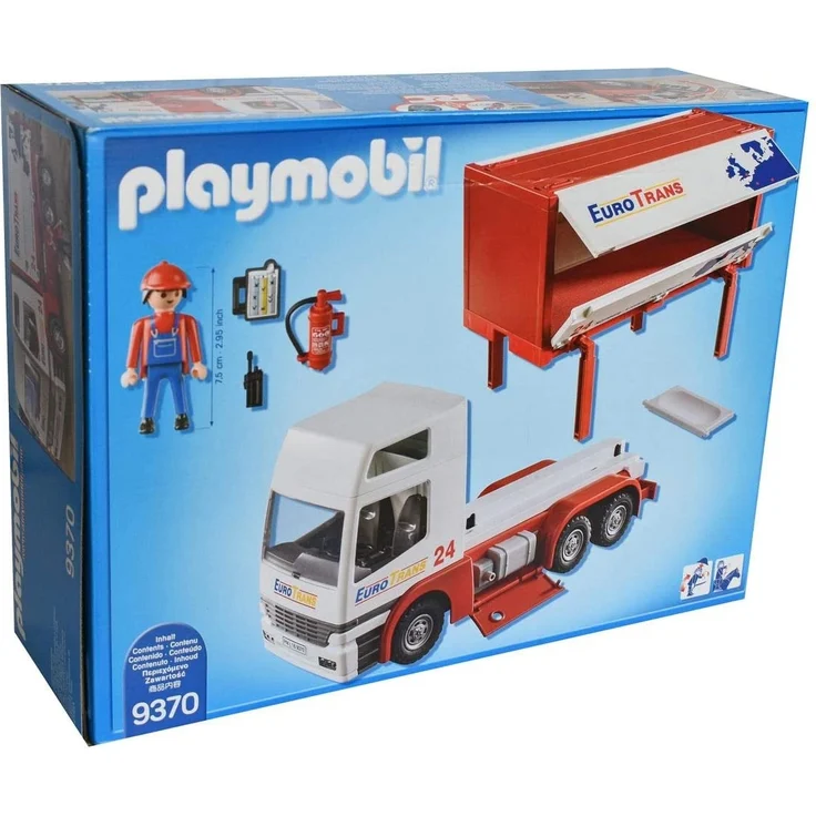Playmobil 9370 Euro Trans Truck . – Bild 2