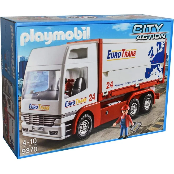 Playmobil 9370 Euro Trans Truck . – Bild 1