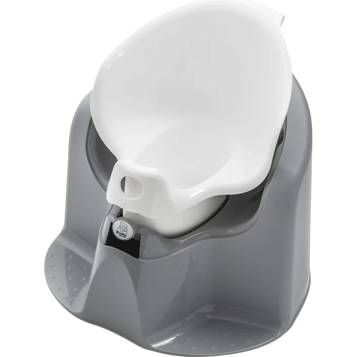 Rotho Babydesign TOP Xtra Komfort Kindertopf, Mit herausnehmbaren Aufsatz, Ab 18 Monate, Stone Grey (Grau), 20504029301 – Bild 6