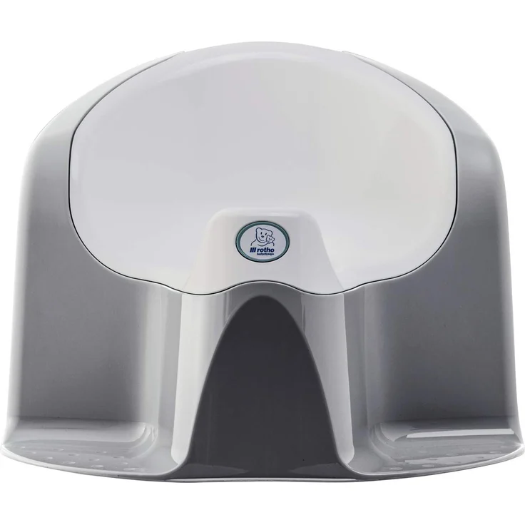 Rotho Babydesign TOP Xtra Komfort Kindertopf, Mit herausnehmbaren Aufsatz, Ab 18 Monate, Stone Grey (Grau), 20504029301 – Bild 2