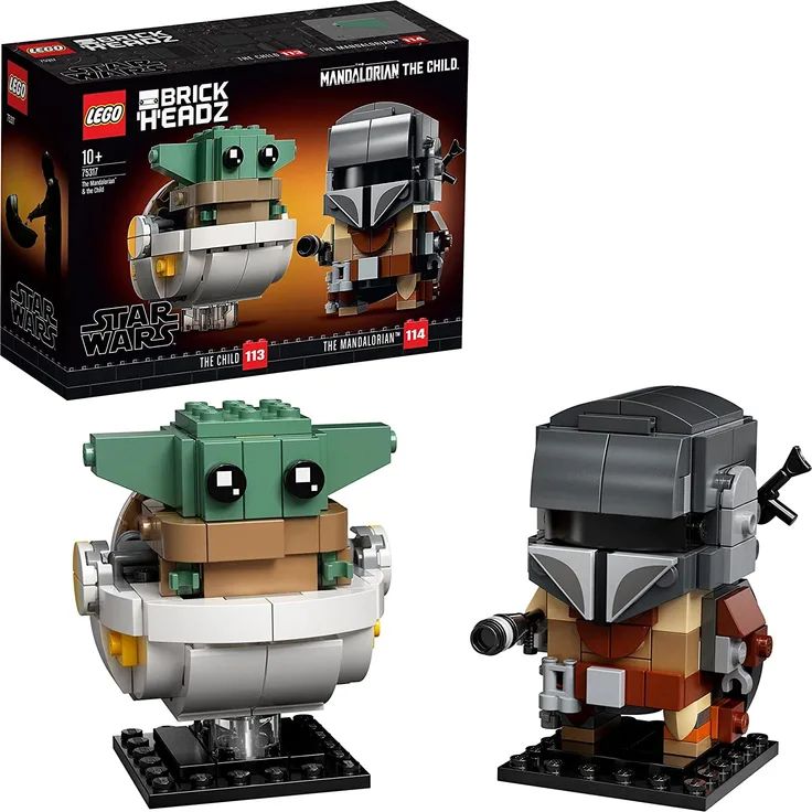 LEGO BrickHeadz™ Star Wars™ - Der Mandalorianer™ und das Kind 75317