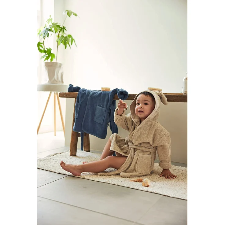 Jollein Bademantel Nougat 1-2 Jahre Beige – Bild 10