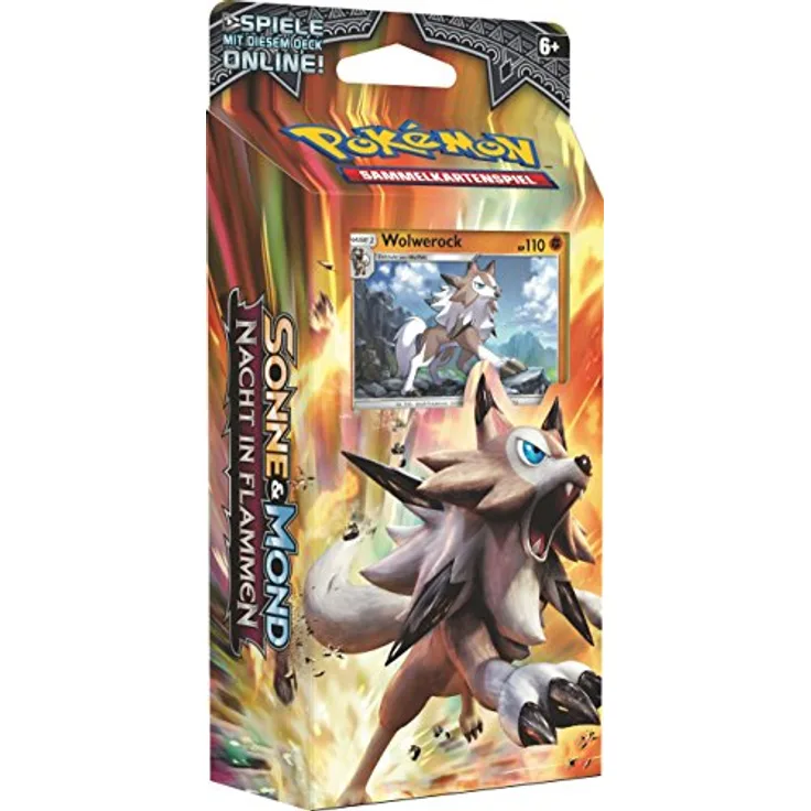 Pokemon Pokémon Company International 25917 - PKM SM03 Nacht in Flammen Themend