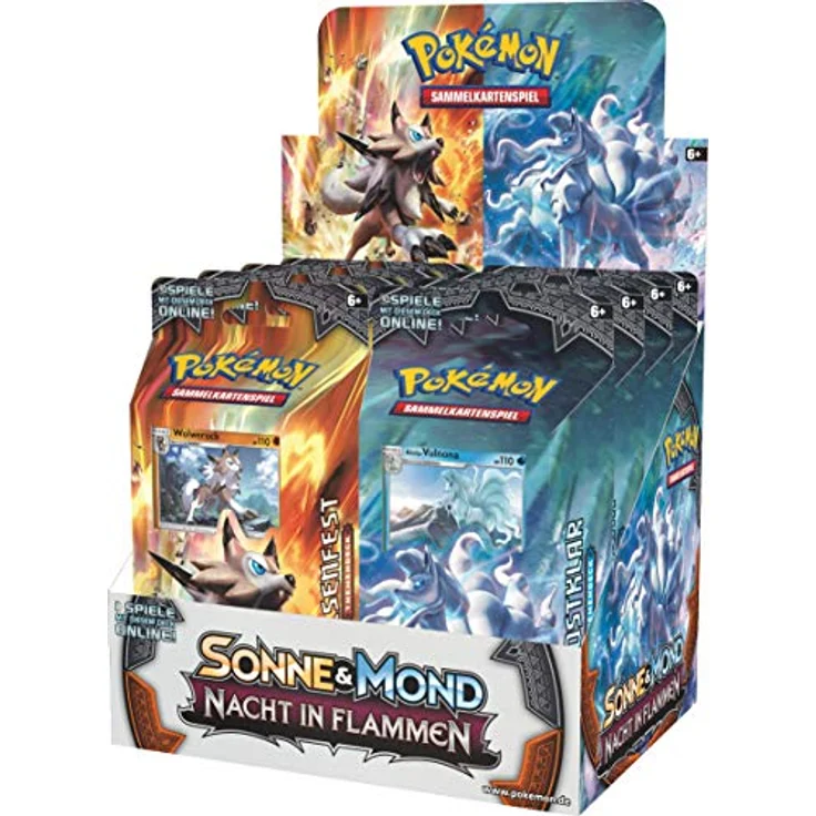 Pokemon Pokémon Company International 25917 - PKM SM03 Nacht in Flammen Themend – Bild 2