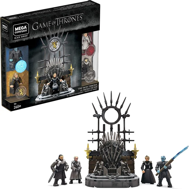 Mattel GKM68 Mega Construx Probuilder Game of Thrones Der eiserne Thron – Bild 1