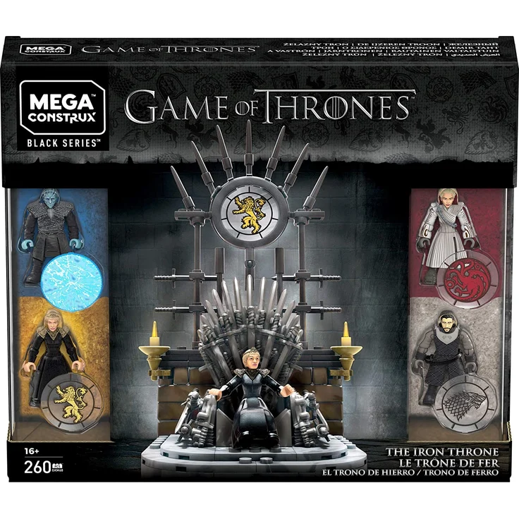 Mattel GKM68 Mega Construx Probuilder Game of Thrones Der eiserne Thron – Bild 6