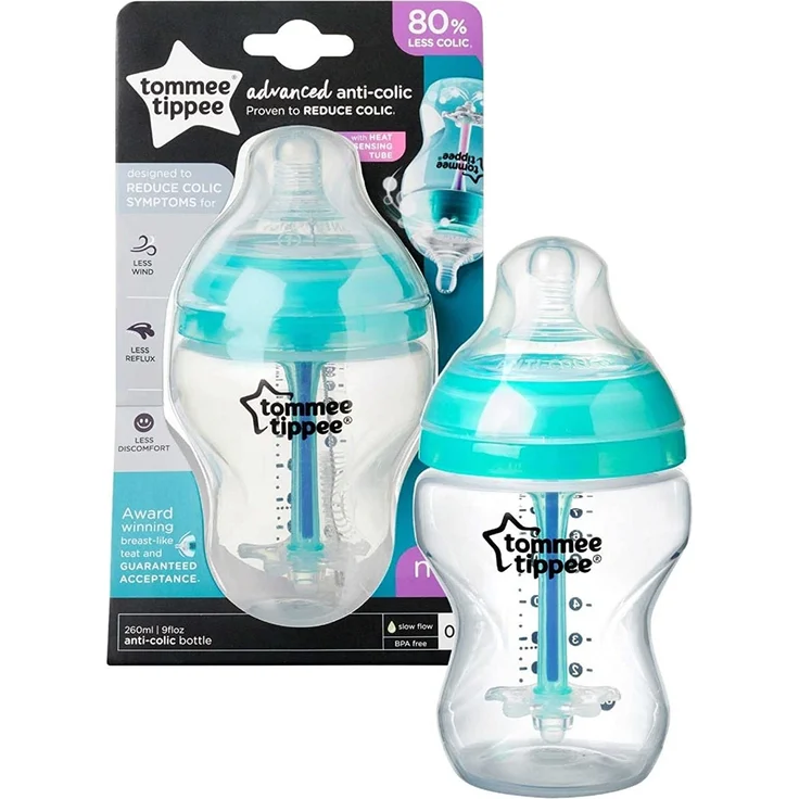 Tommee Tippee Babyflasche Advanced Anti-Kolik, Superweicher Sauger, 0+ Monate, 260ml – Bild 2