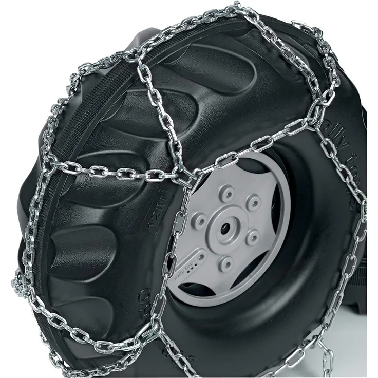 Rolly Toys 409662 - rollySnowgrip Schneeketten (2 Stück, für RollyToys Tretfahrzeuge, für X-trac Fahrzeuge, einfache Montage)