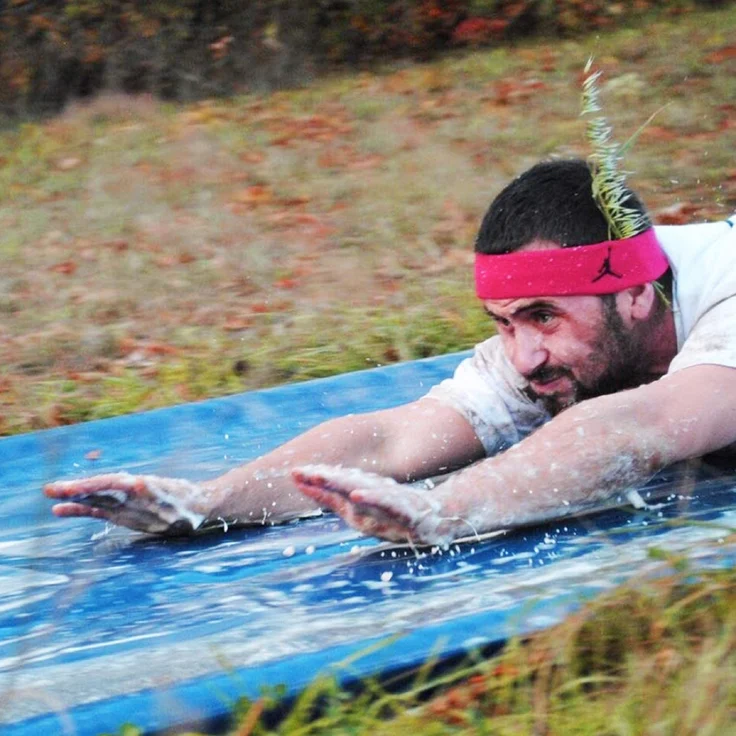 Offizielle XXL Riesige Wasserrutschmatte | 10 Meter Wasserrutsche | Bauch Rutscher Premium Qualität | Slip'n Slide | Wasserspiel im Freien | Freiluftspiel | Schnellste Rutsche | 100% Spaß – Bild 9