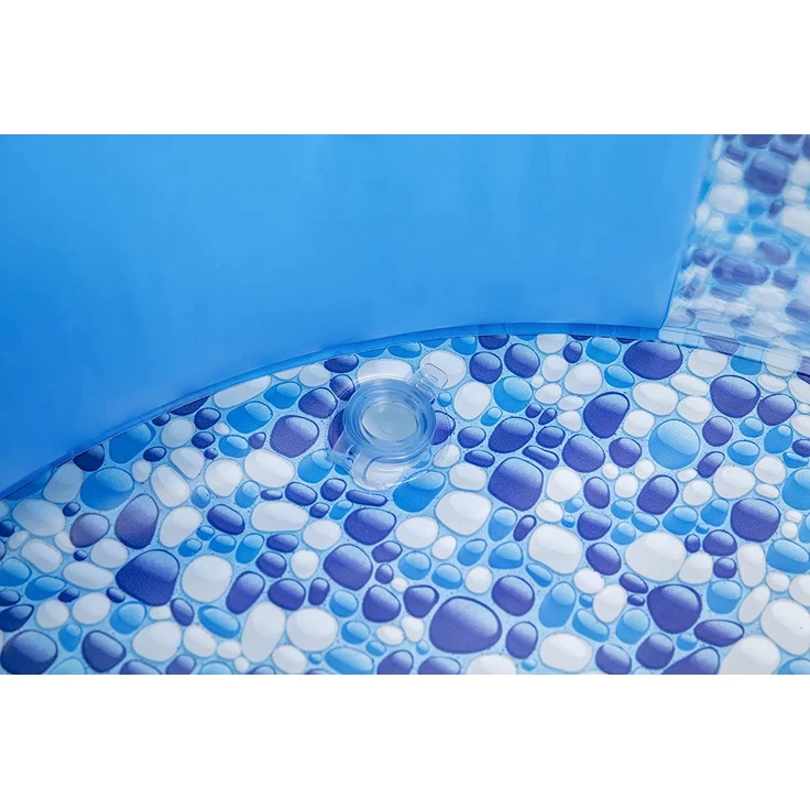 Bestway Planschbecken Splashview 270x198x51 cm Blau und Weiß – Bild 15