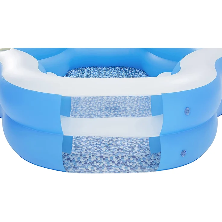 Bestway Planschbecken Splashview 270x198x51 cm Blau und Weiß – Bild 13