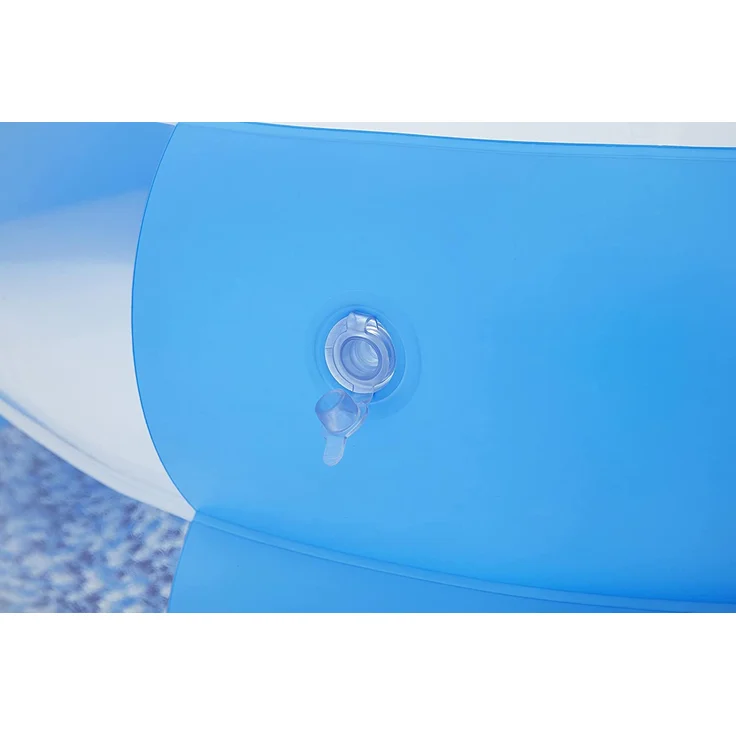 Bestway Planschbecken Splashview 270x198x51 cm Blau und Weiß – Bild 14